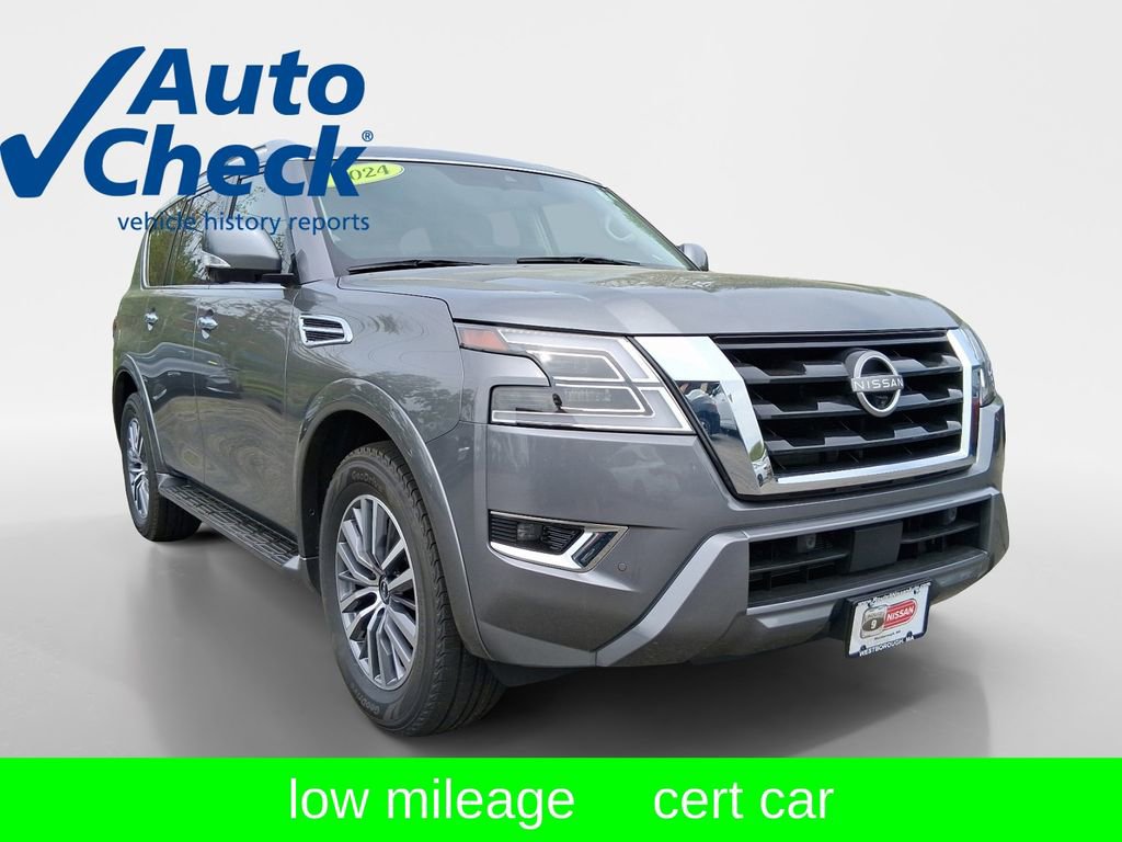 Certified 2024 Nissan Armada SL w/ Captain's Chairs Package