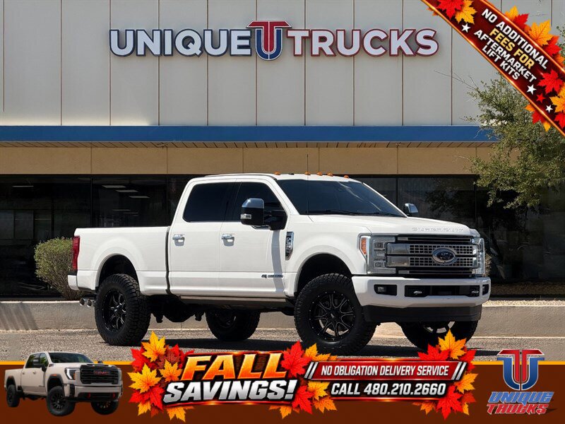 Used 2018 Ford F350 Platinum w/ Platinum Ultimate Package AWD/4WD image 1