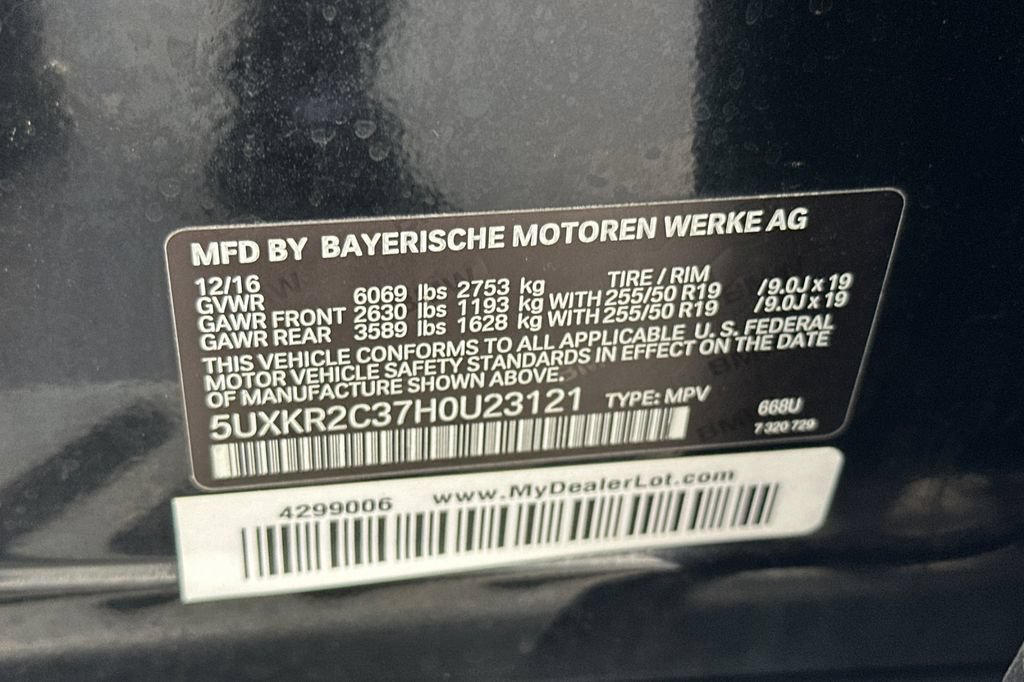 Used 2017 BMW X5 sDrive35i RWD image 33
