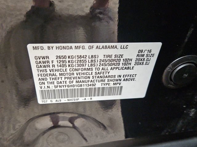 Used 2016 Honda Pilot Elite image 40