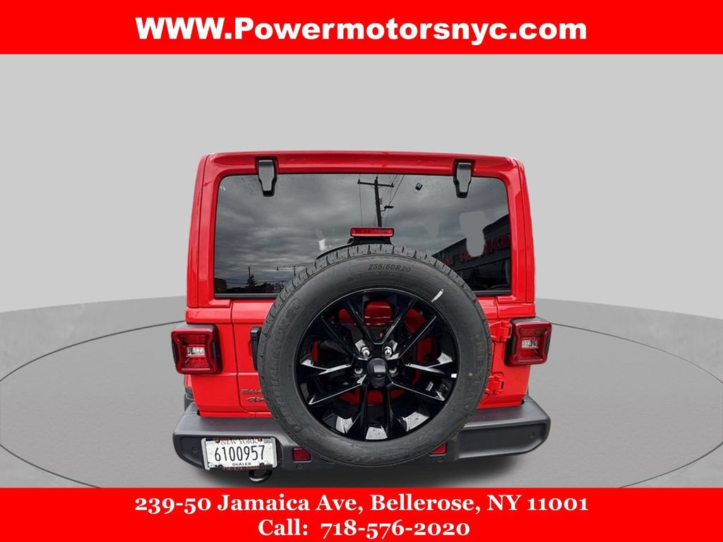 Used 2025 Jeep Wrangler Unlimited Sahara w/ Safety Group AWD/4WD image 4