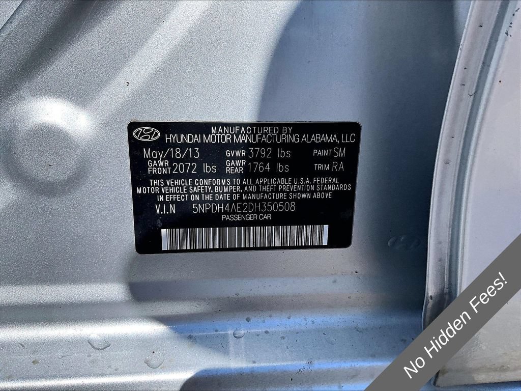 Used 2013 Hyundai Elantra GLS FWD image 28