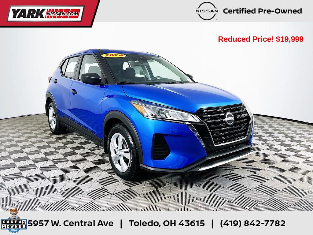 Certified 2024 Nissan Kicks S