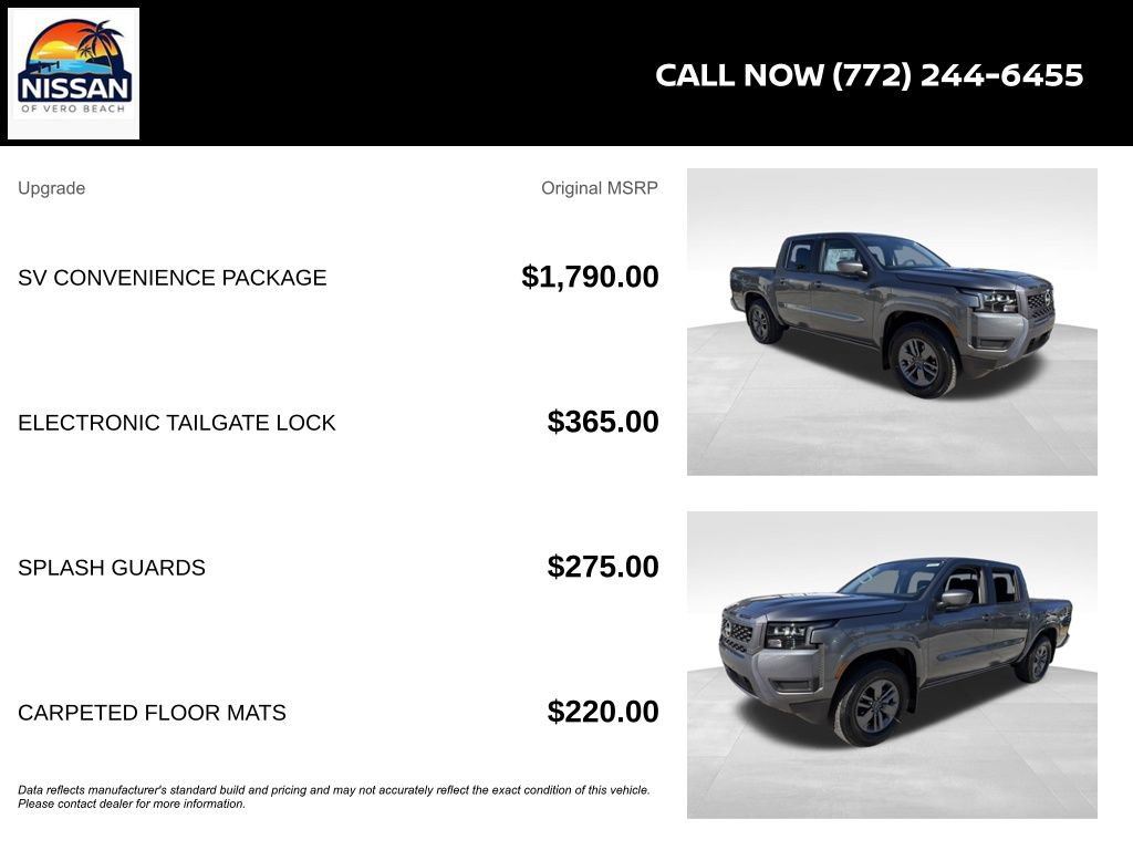 New 2026 Nissan Frontier SV w/ SV Convenience Package RWD image 6