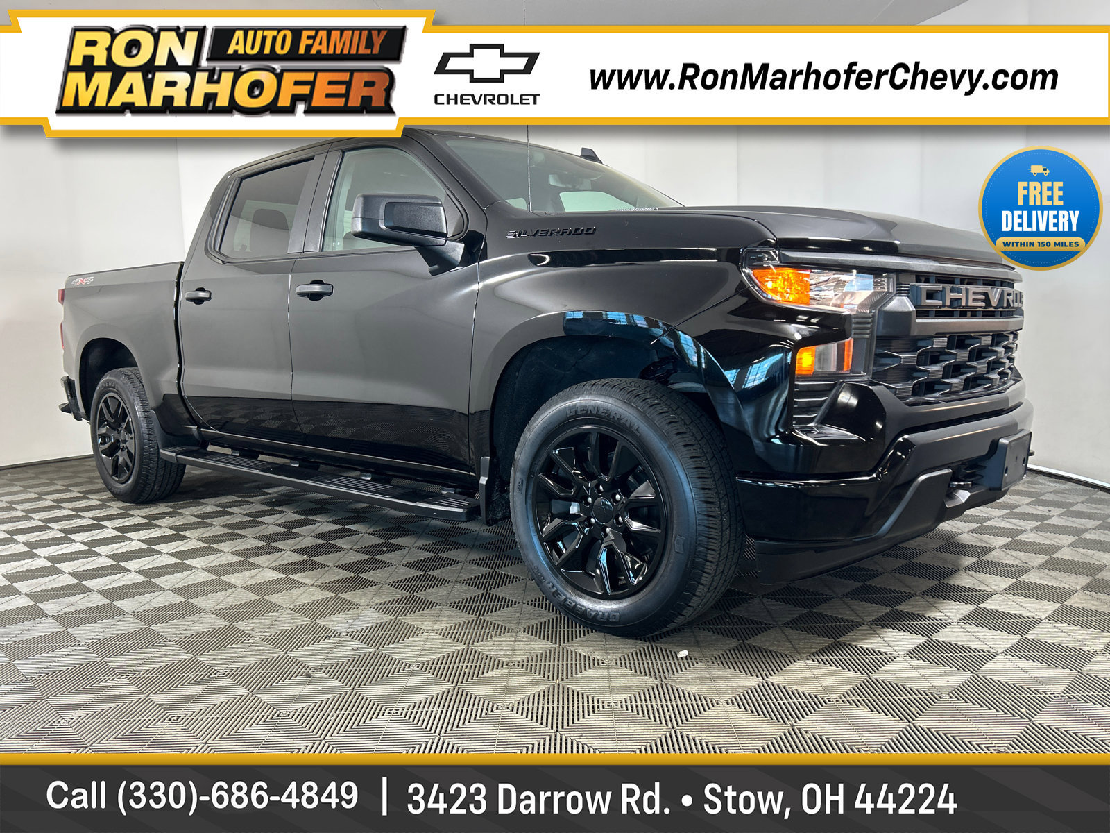 Used 2024 Chevrolet Silverado 1500 Custom w/ LPO, Dark Essentials Package