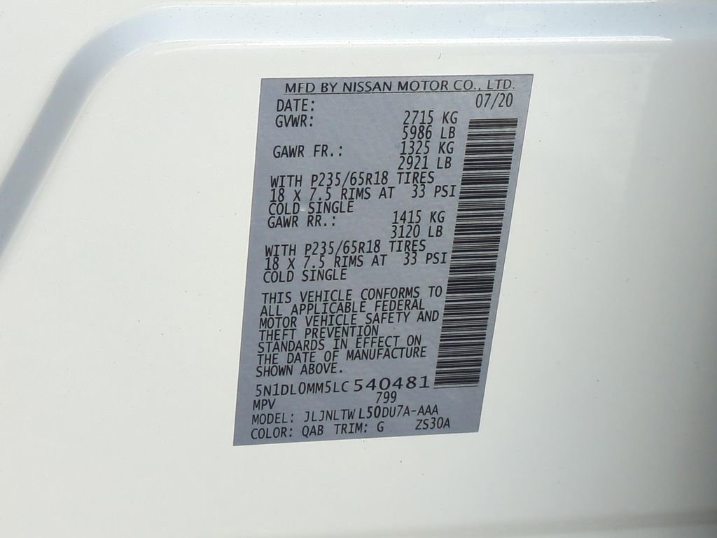 Used 2020 INFINITI QX60 Luxe w/ Essential Package image 33