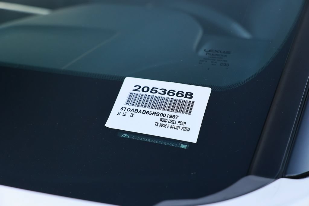 Used 2024 Lexus TX 500h AWD w/ Technology Package image 42