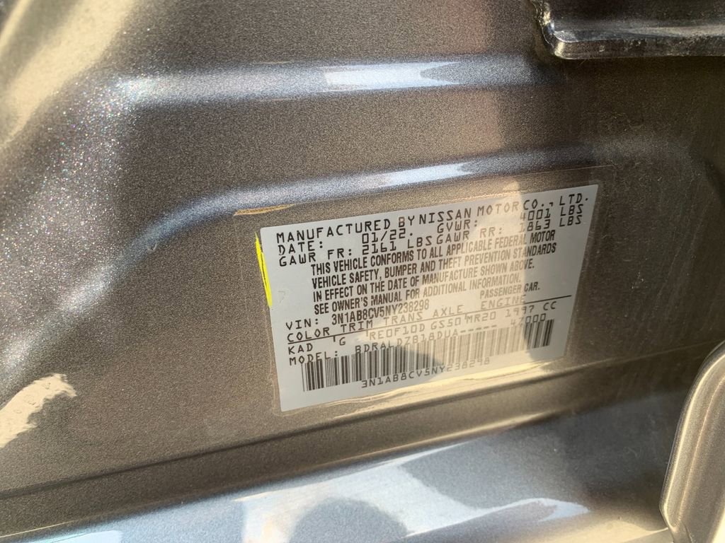 Used 2022 Nissan Sentra SV w/ Electronics Package FWD image 35