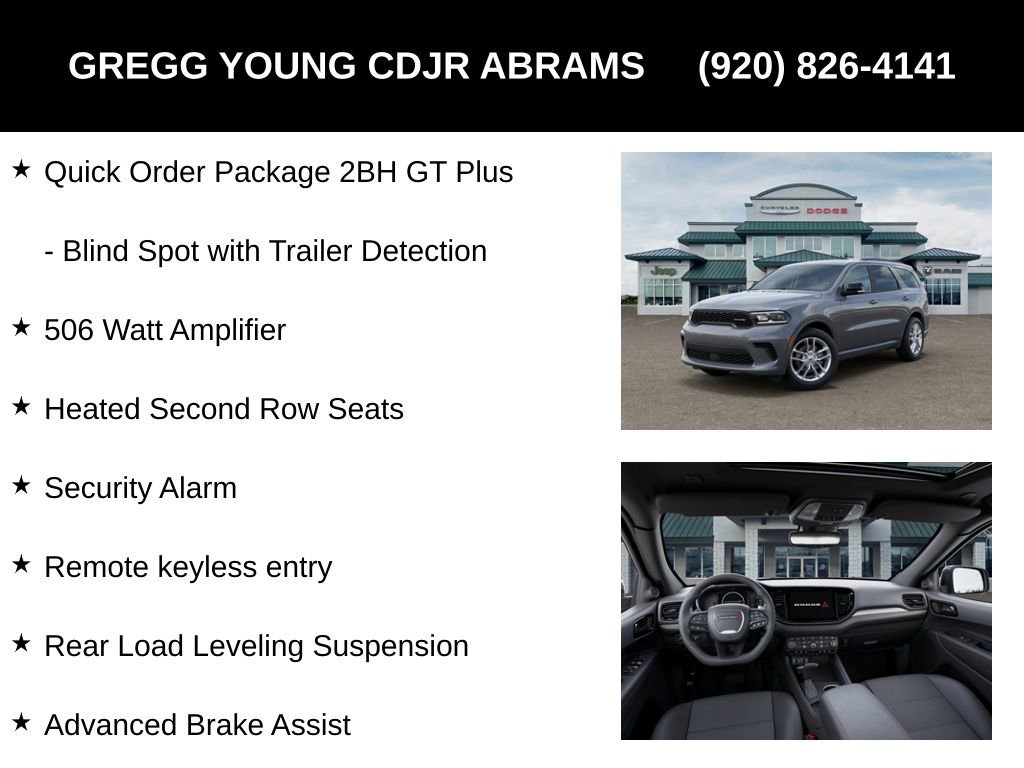 New 2026 Dodge Durango GT image 32