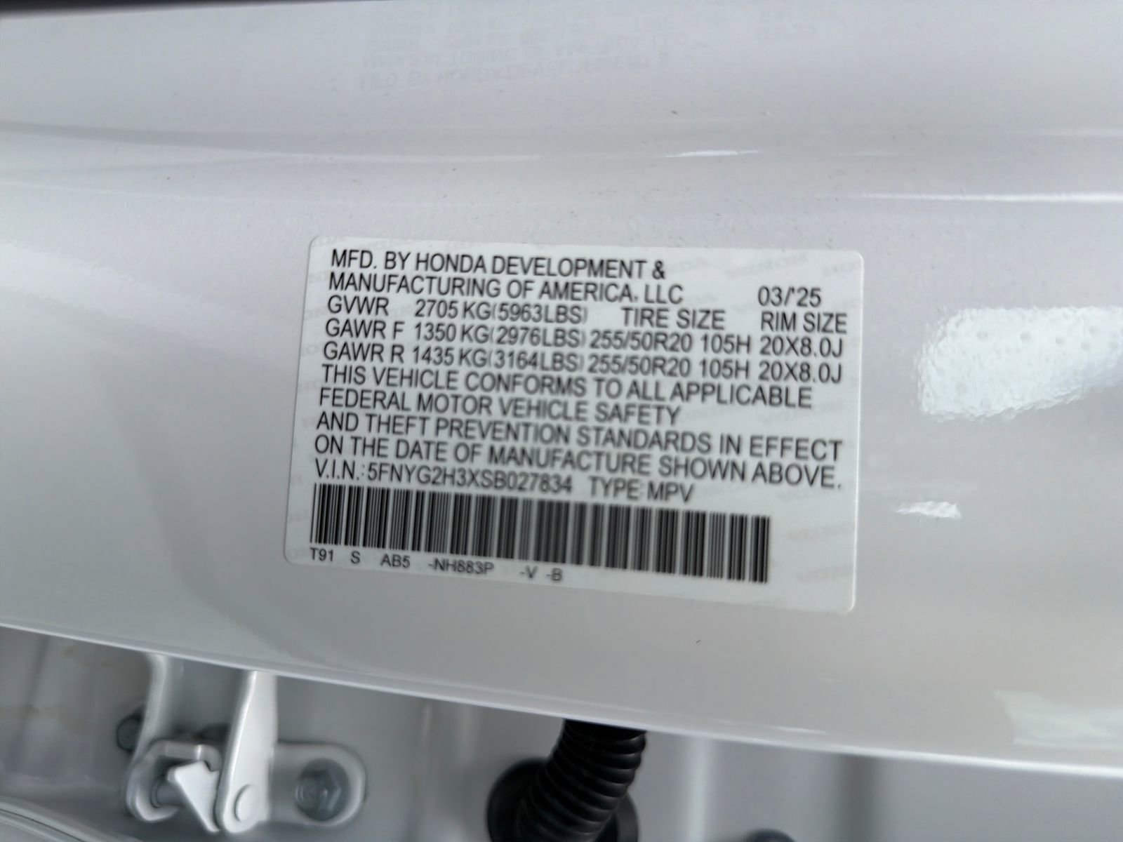 Used 2025 Honda Pilot Sport image 39