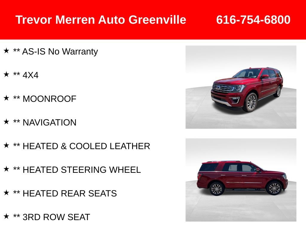 Used 2018 Ford Expedition Limited w/ Equipment Group 301A AWD/4WD image 8
