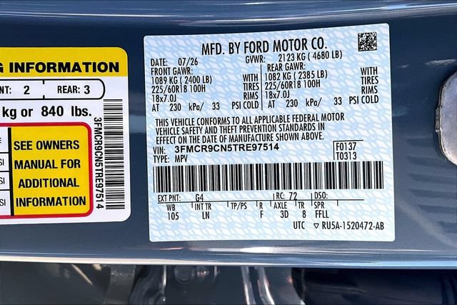 New 2026 Ford Bronco Sport Outer Banks w/ Outer Banks Tech Package+ AWD/4WD image 13