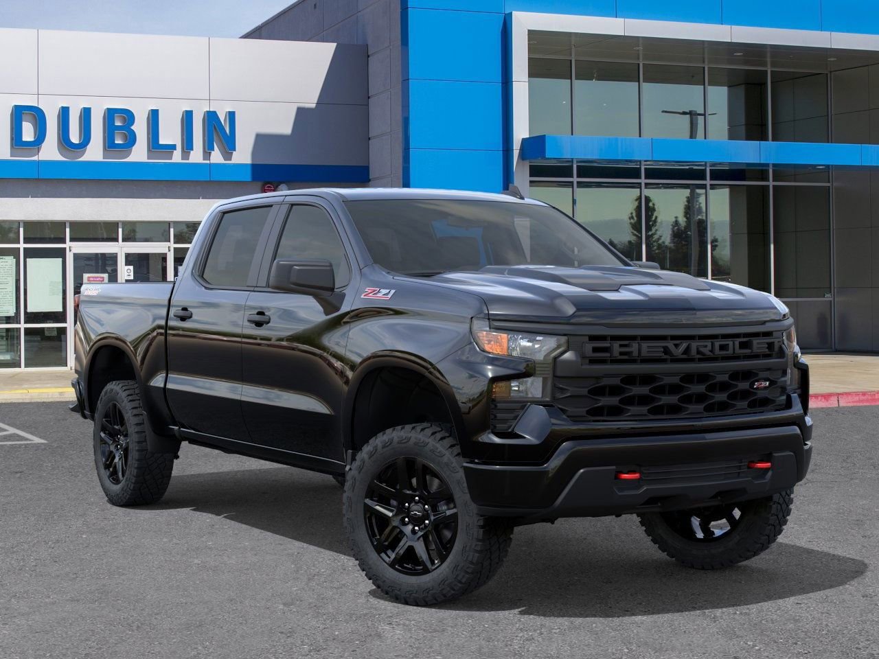 New 2026 Chevrolet Silverado 1500 Custom Trail Boss w/ LPO, Dark Essentials Package AWD/4WD image 8