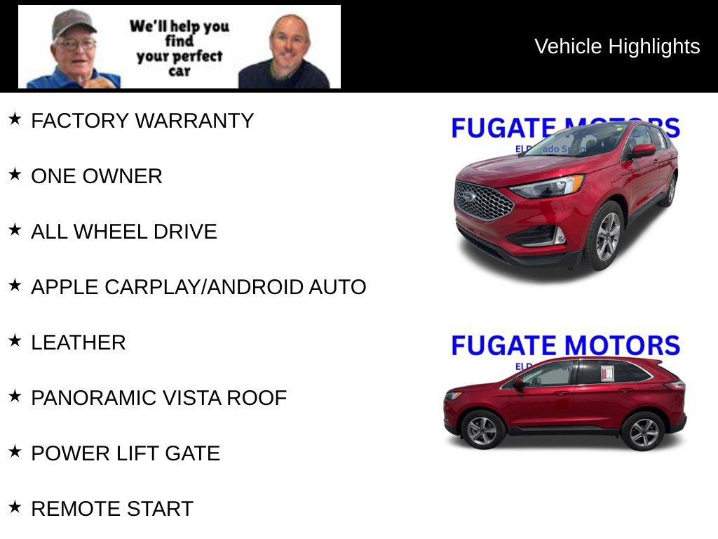 Used 2023 Ford Edge SEL w/ Convenience Package AWD/4WD image 8