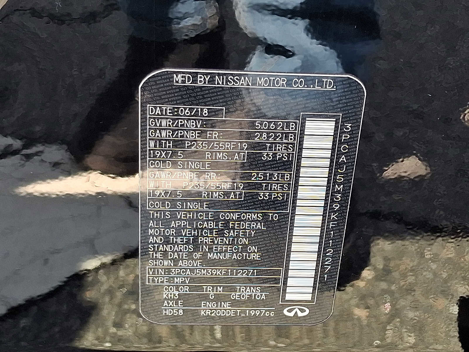 Used 2019 INFINITI QX50 Essential w/ Premium Heat Package image 27