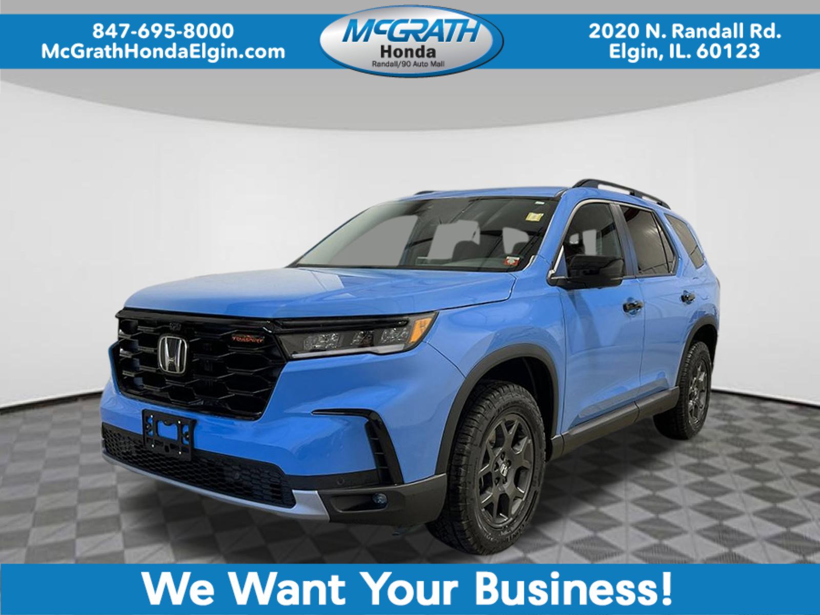 New 2025 Honda Pilot TrailSport