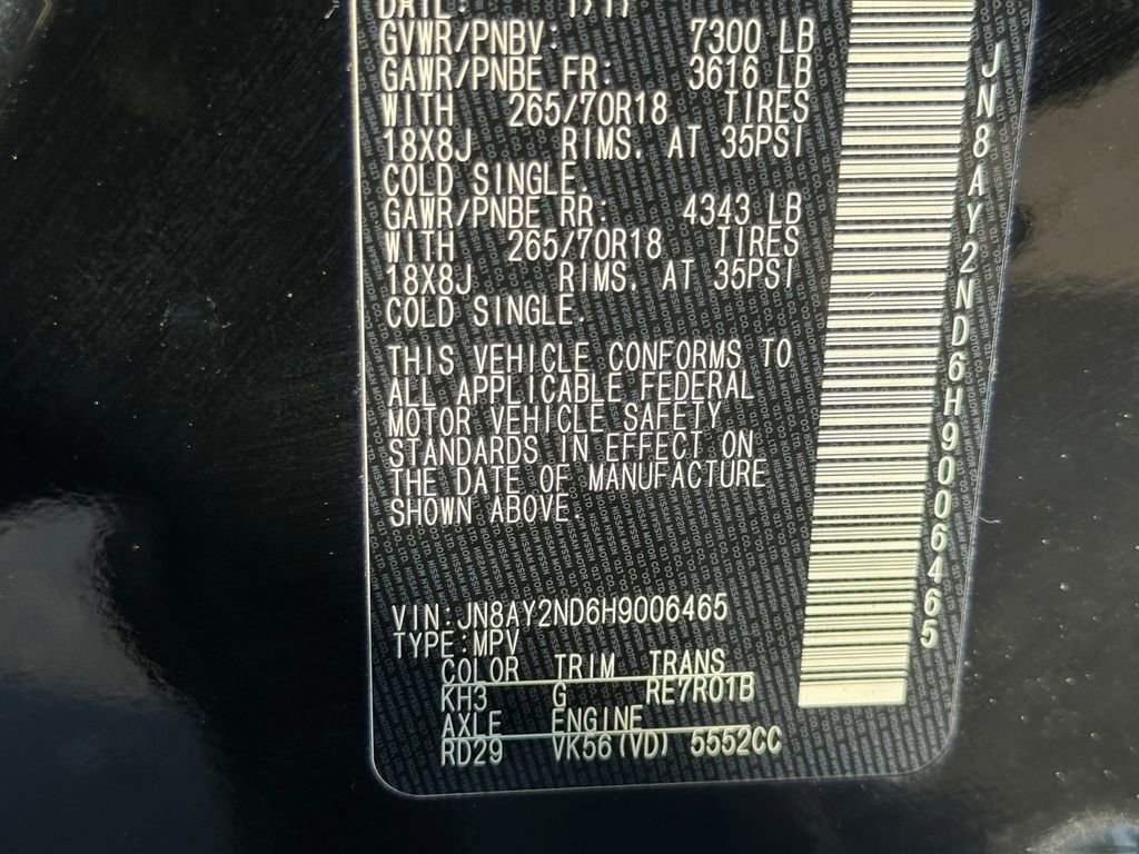 Used 2017 Nissan Armada SV w/ Driver Package image 28