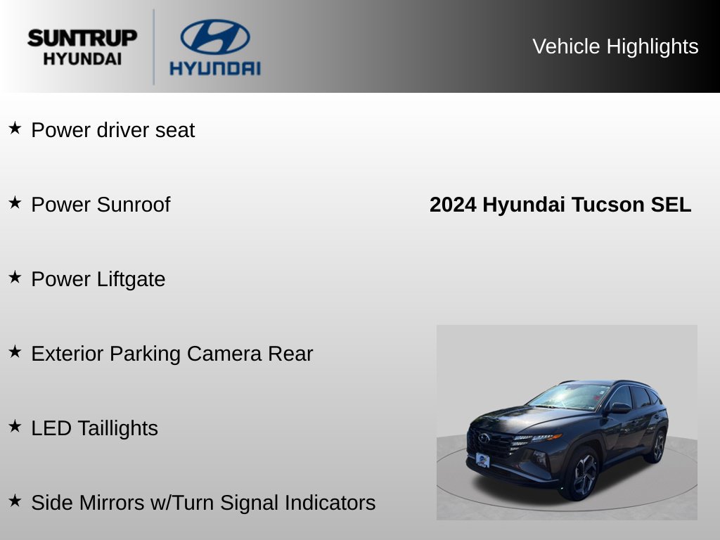 Used 2024 Hyundai Tucson SEL w/ Convenience Package AWD/4WD image 16