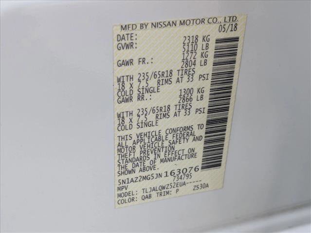 Used 2018 Nissan Murano SV w/ Cargo Package image 24