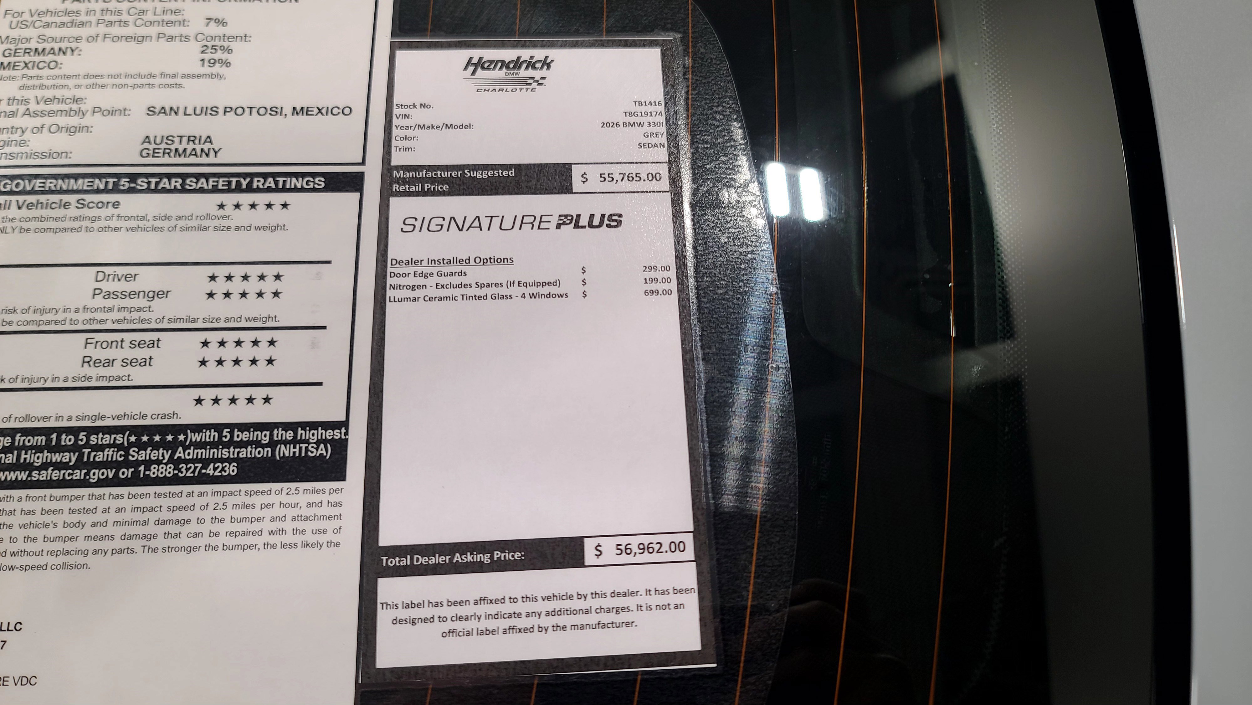 New 2026 BMW 330i Sedan w/ M Sport Package image 32