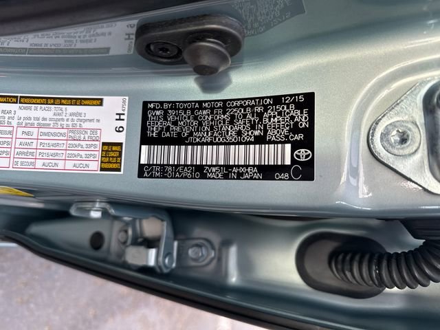 Used 2016 Toyota Prius Four Touring w/ Premium Convenience Package image 28