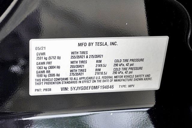 Used 2021 Tesla Model Y Performance AWD/4WD image 13