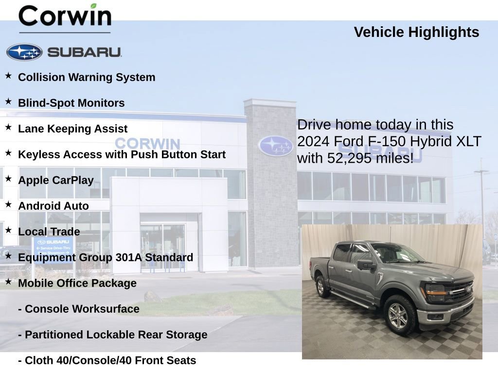 Used 2024 Ford F150 XLT w/ Mobile Office Package image 6
