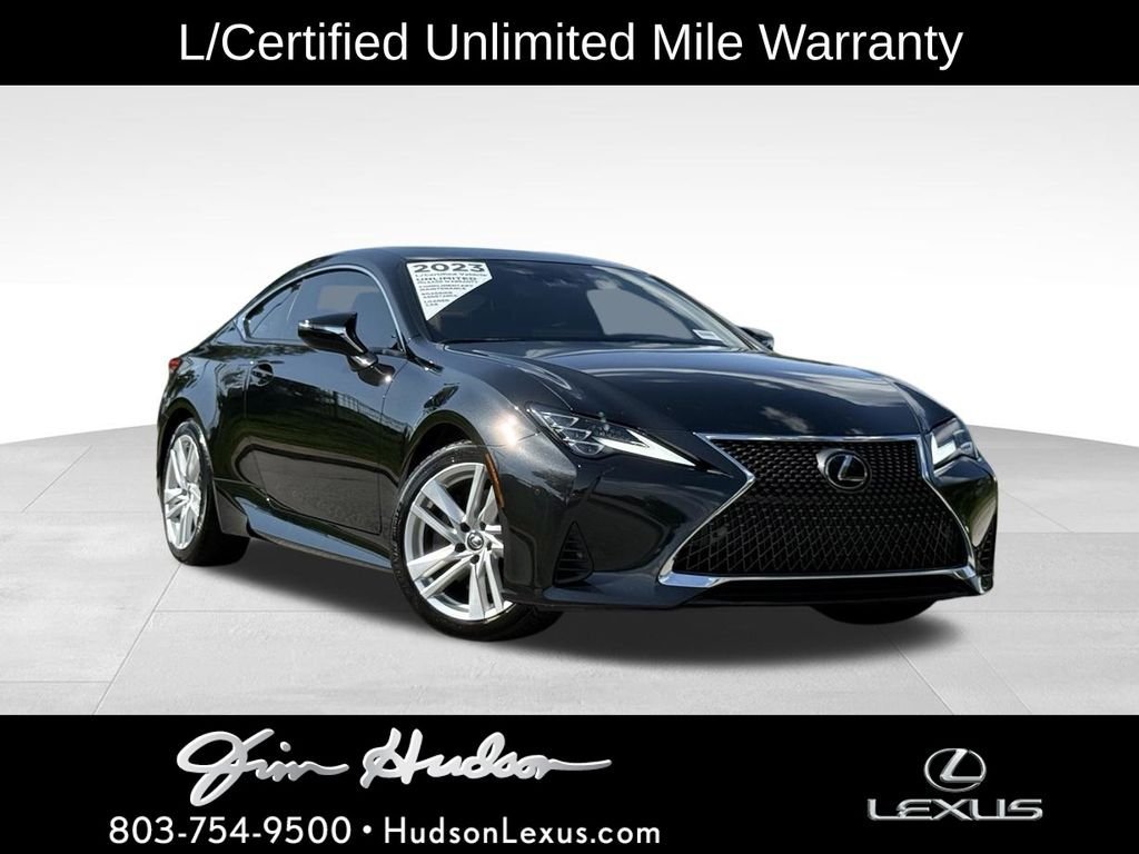 Certified 2023 Lexus RC 350 RWD image 1