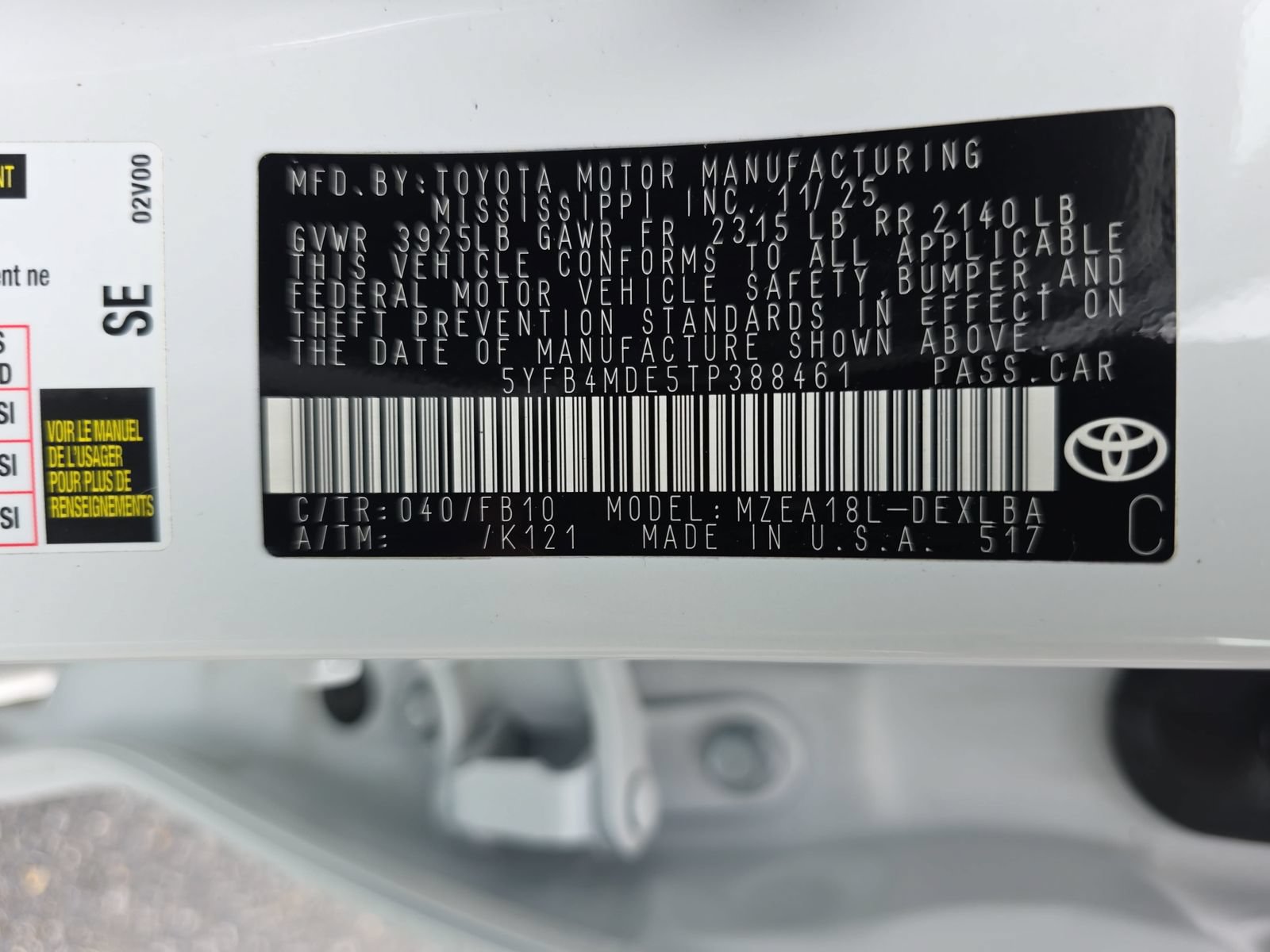 Used 2026 Toyota Corolla LE FWD image 33