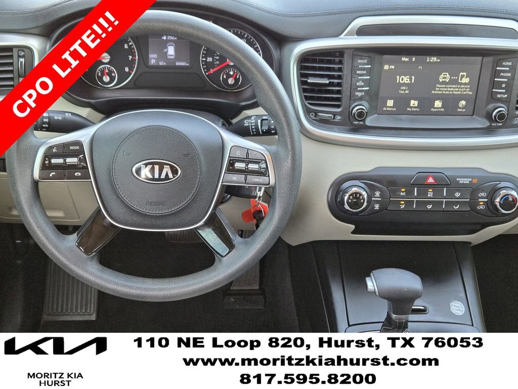 Certified 2020 Kia Sorento LX image 10