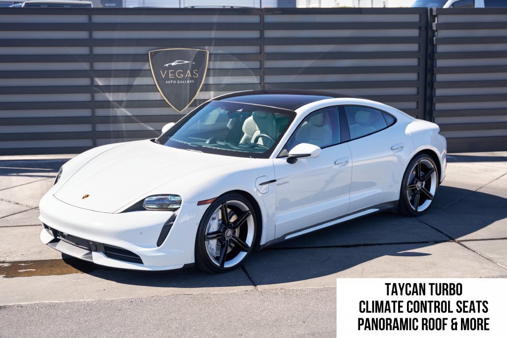 Used 2020 Porsche Taycan Turbo AWD/4WD image 1