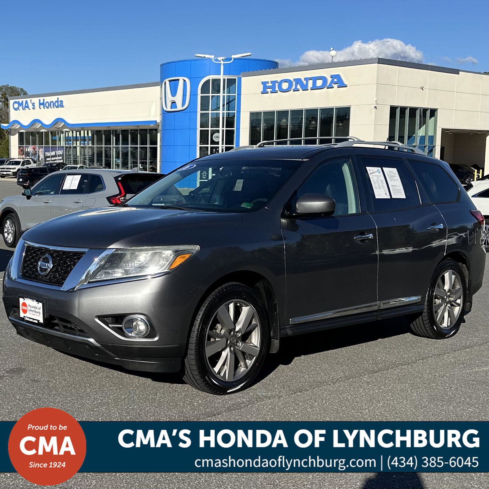 Used 2016 Nissan Pathfinder Platinum w/ Cargo Package