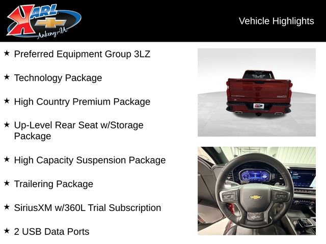 Certified 2025 Chevrolet Silverado 1500 High Country w/ High Country Premium Package image 2