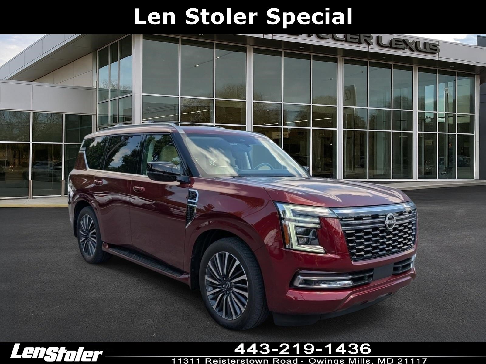 Used 2025 Nissan Armada Platinum Reserve w/ Convenience Package AWD/4WD image 1