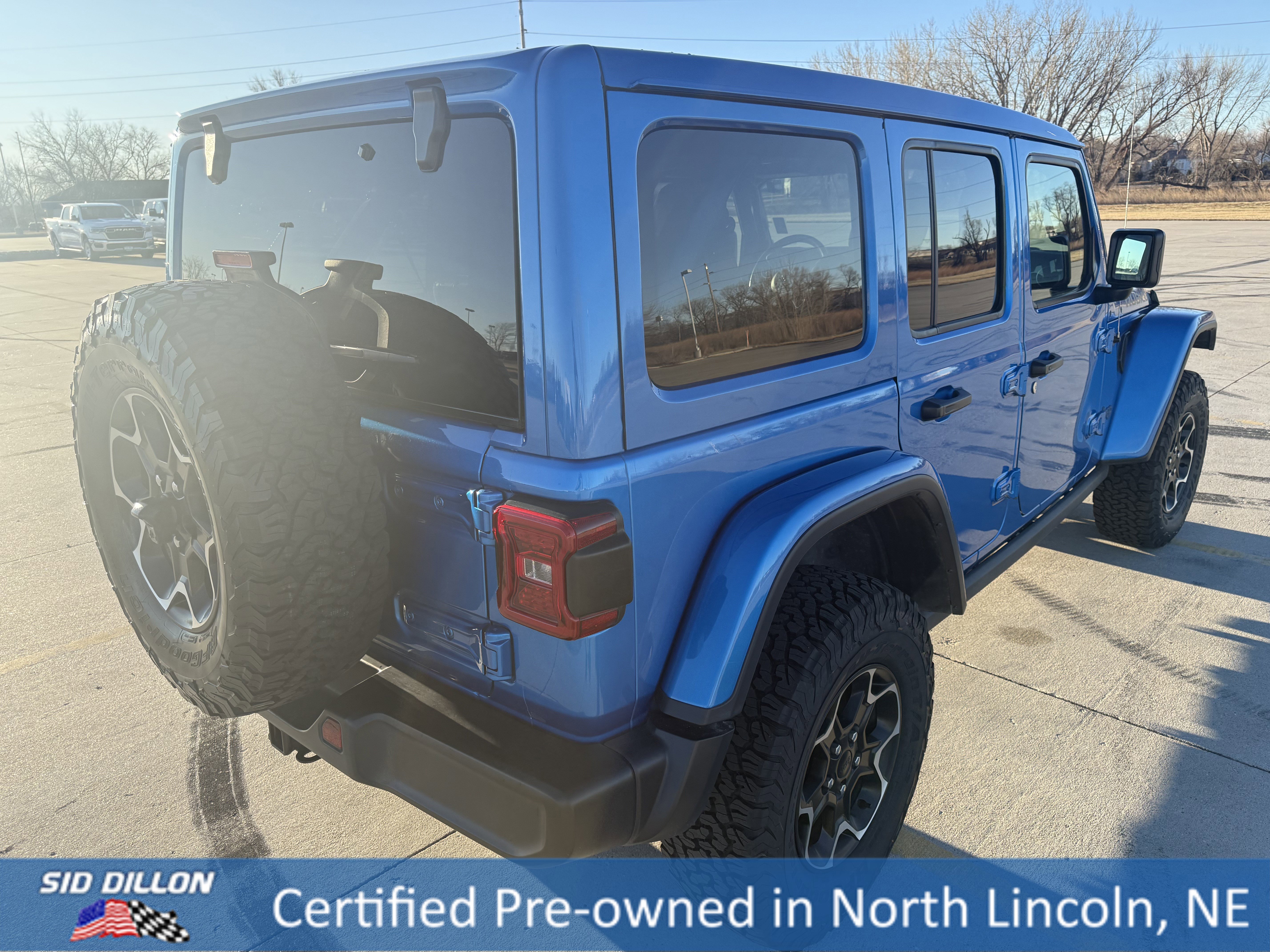 Used 2021 Jeep Wrangler Unlimited Rubicon 4xe w/ Cold Weather Group image 7