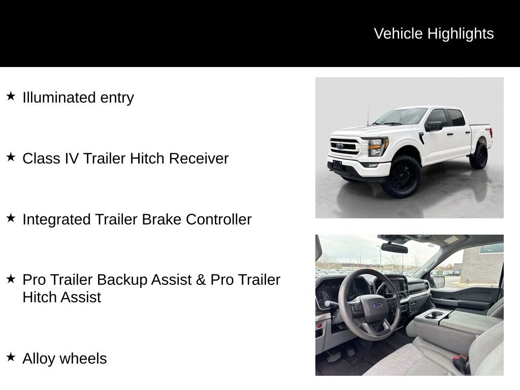 Certified 2023 Ford F150 XLT w/ Trailer Tow Package AWD/4WD image 21