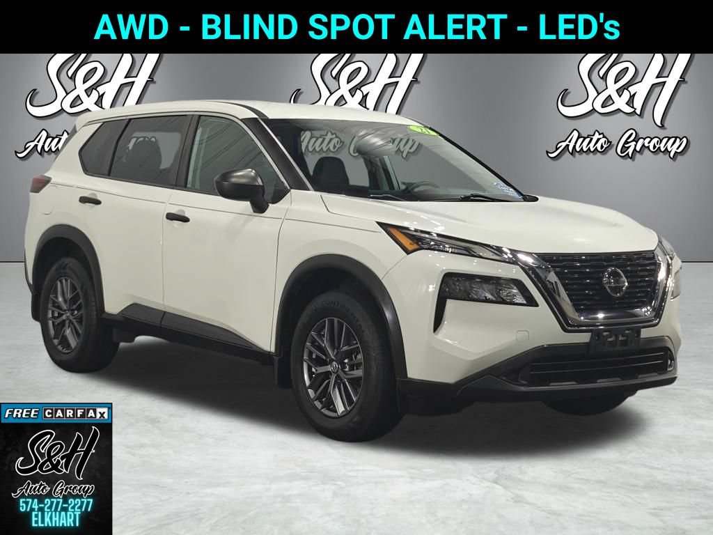 Used 2021 Nissan Rogue S AWD/4WD image 1