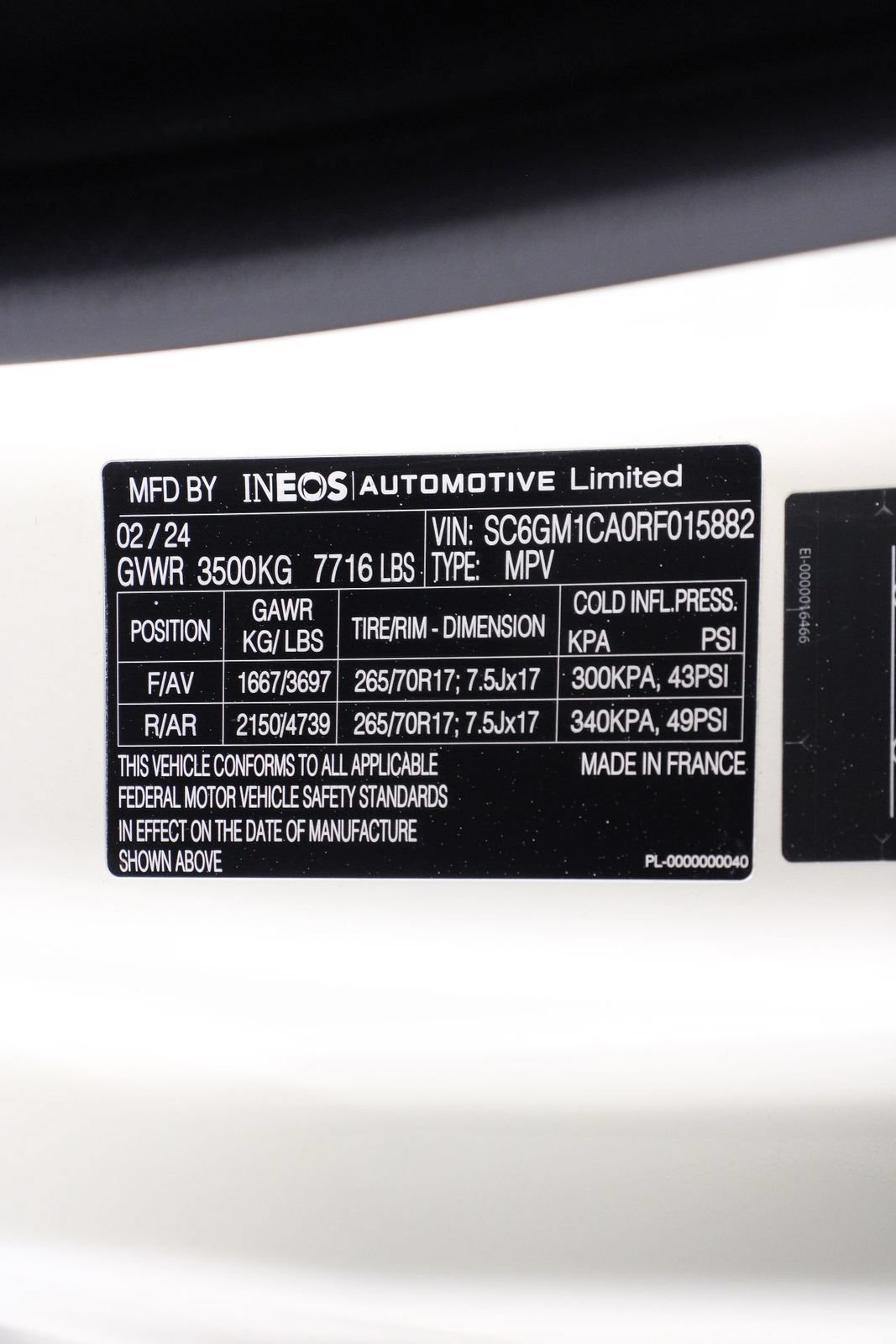 Used 2024 INEOS Grenadier AWD/4WD image 16