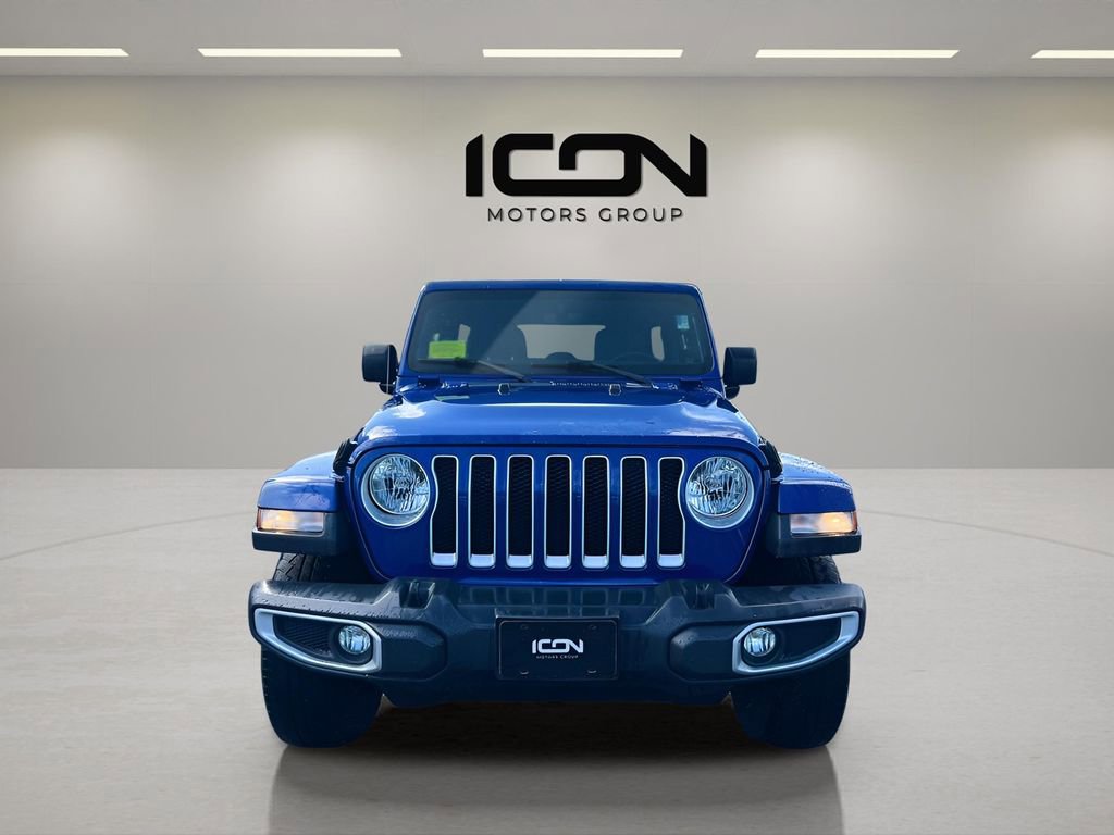 Used 2020 Jeep Wrangler Unlimited Sahara w/ Uconnect 4C Nav & Sound Group AWD/4WD image 9