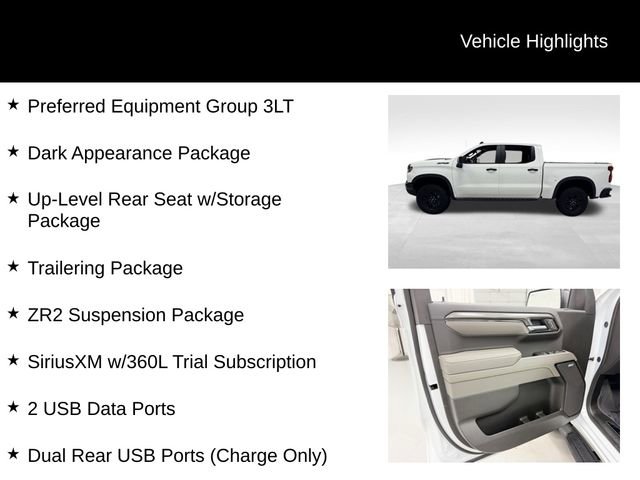 Certified 2025 Chevrolet Silverado 1500 ZR2 w/ Dark Appearance Package image 28