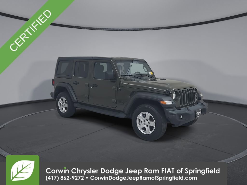 Certified 2022 Jeep Wrangler Unlimited Sport image 3
