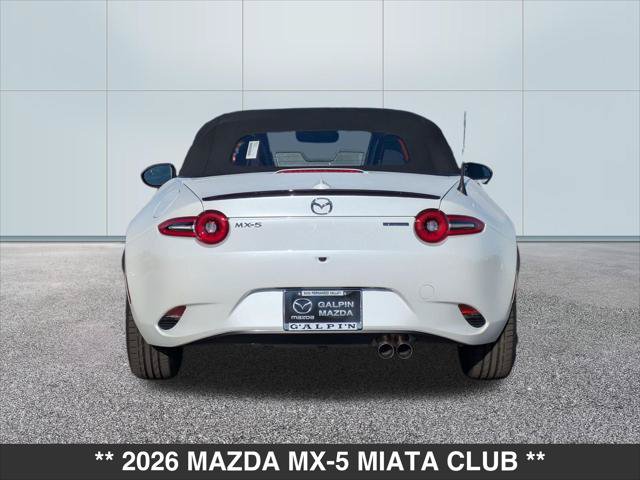 New 2026 MAZDA MX-5 Miata Club RWD image 4