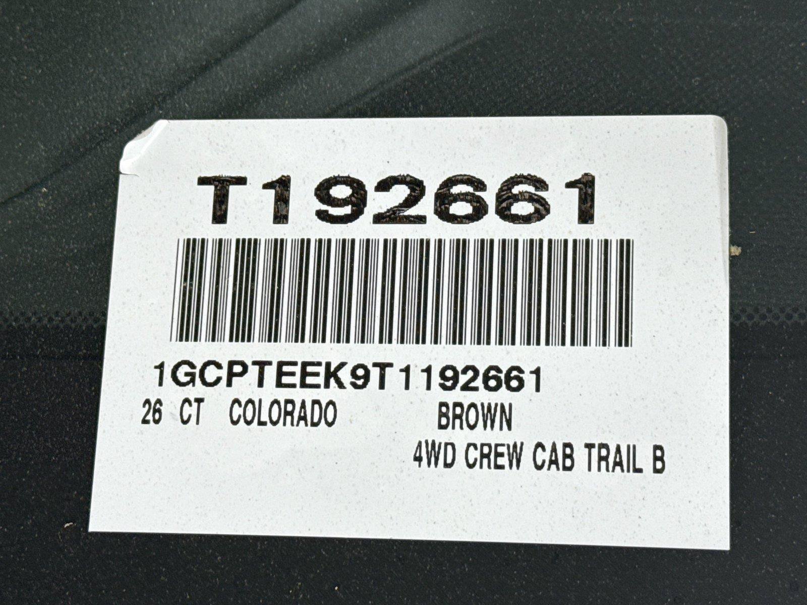 Used 2026 Chevrolet Colorado Trail Boss AWD/4WD image 44