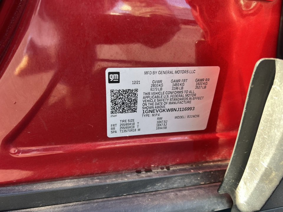 Used 2022 Chevrolet Traverse LT image 17