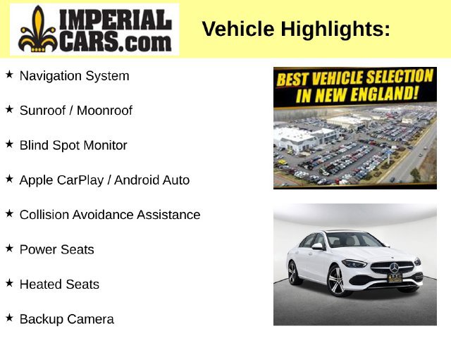 Used 2025 Mercedes-Benz C 300 4MATIC Sedan image 8