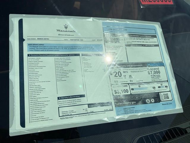 New 2026 Maserati GranCabrio Modena AWD/4WD image 45