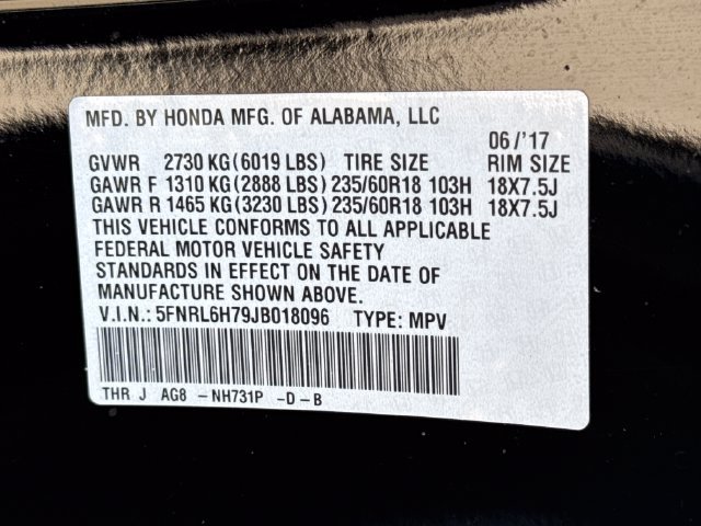 Used 2018 Honda Odyssey EX-L image 19