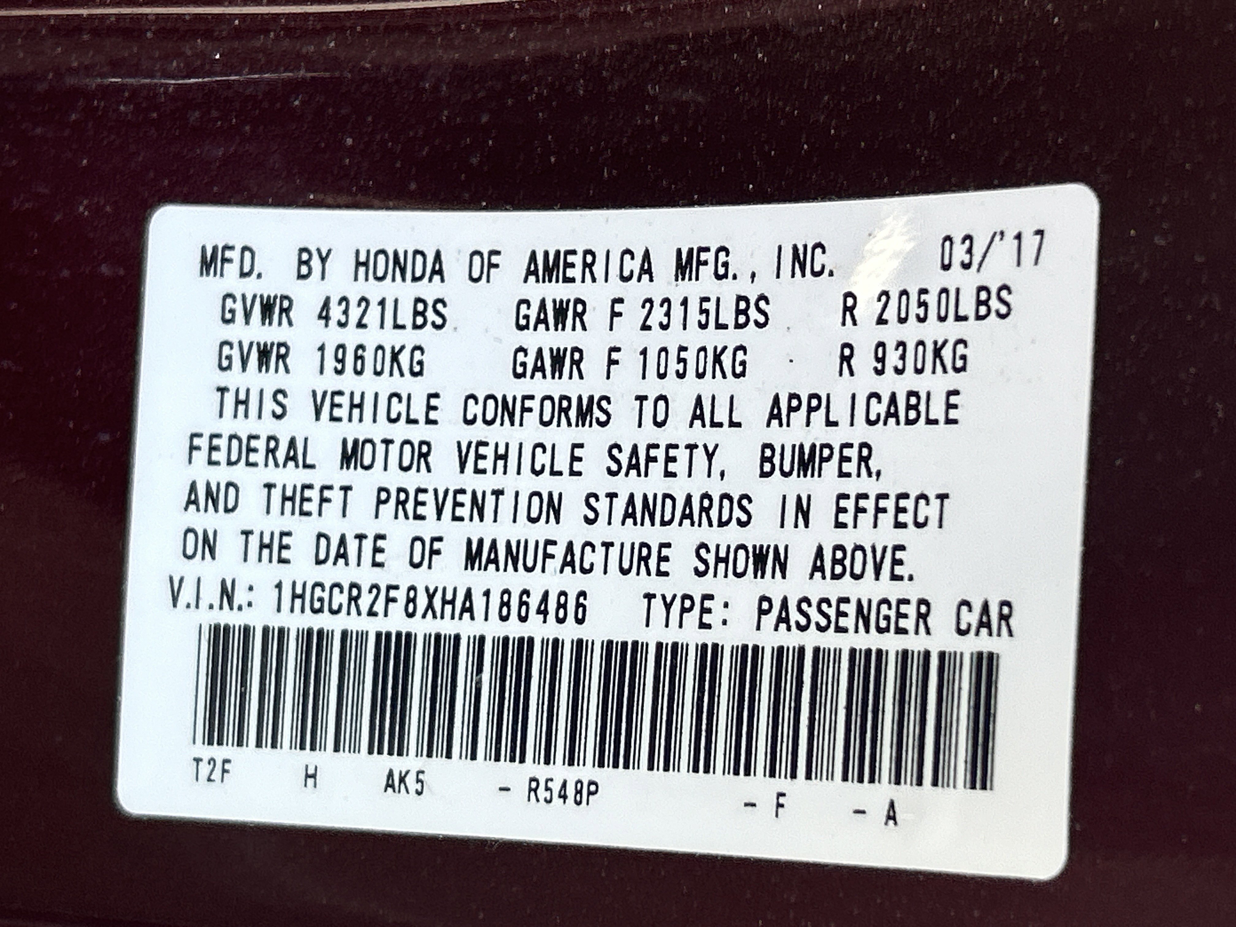 Used 2017 Honda Accord EX-L image 36