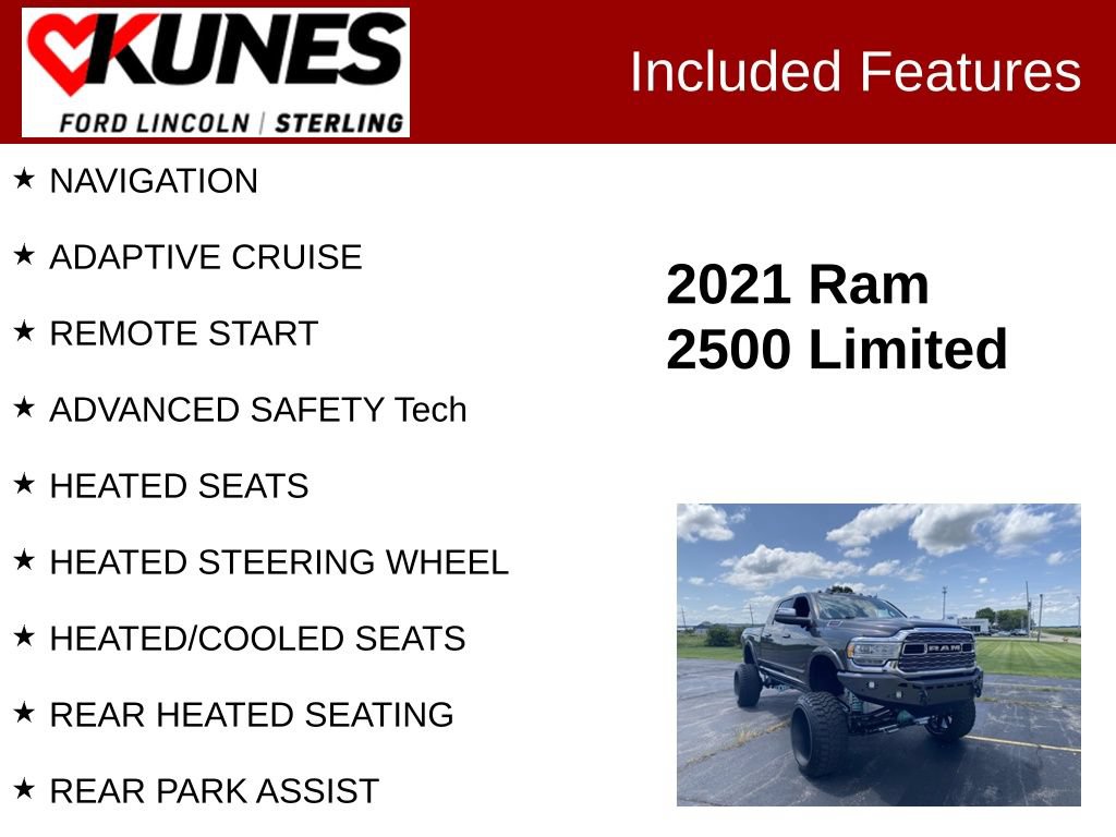 Used 2021 RAM 2500 Limited AWD/4WD image 2