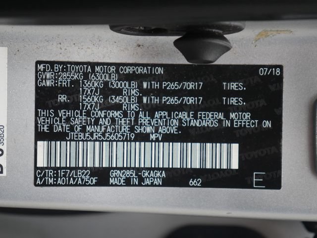 Used 2018 Toyota 4Runner SR5 Premium AWD/4WD image 27